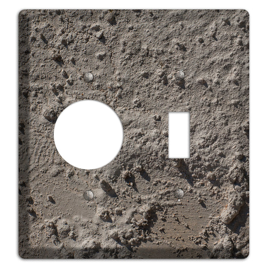 Plaster 3 Receptacle / Toggle Wallplate