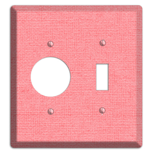 Sweet Pink Soft Coral Receptacle / Toggle Wallplate