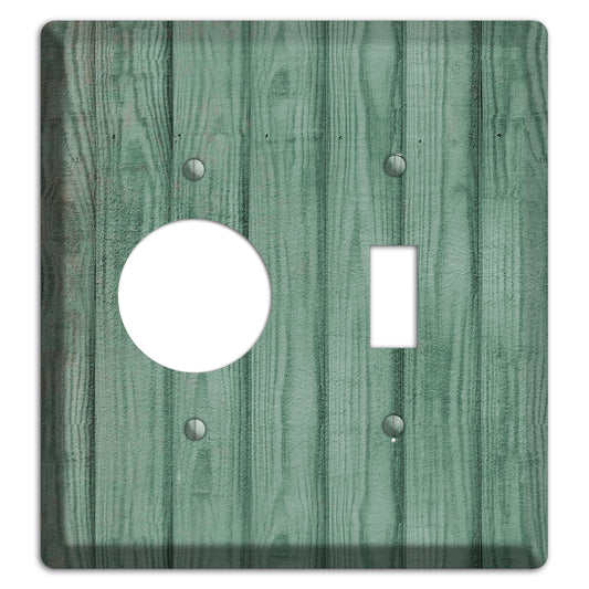 Laurel Weathered Wood Receptacle / Toggle Wallplate