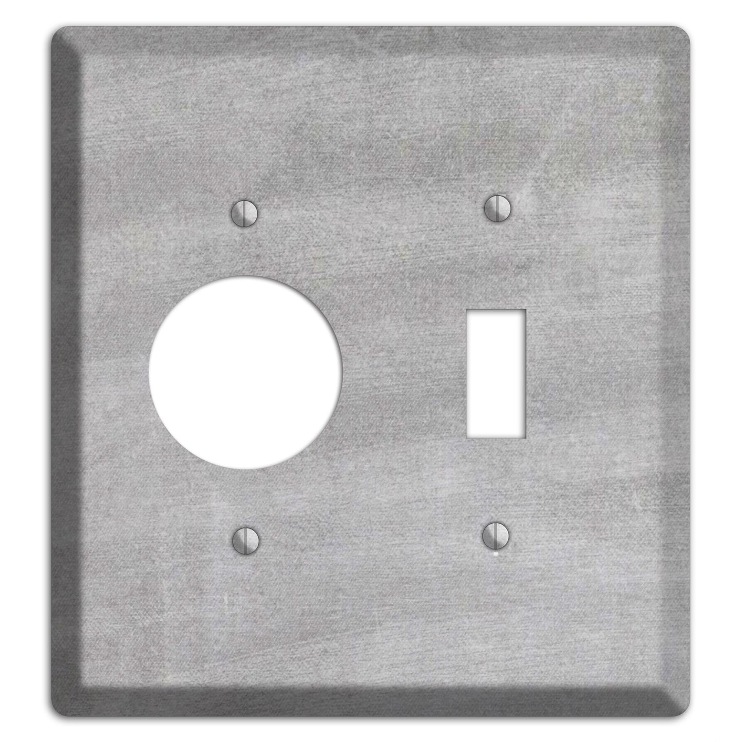 Chalk Light Grey Receptacle / Toggle Wallplate