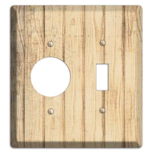 Hampton Weathered Wood Receptacle / Toggle Wallplate