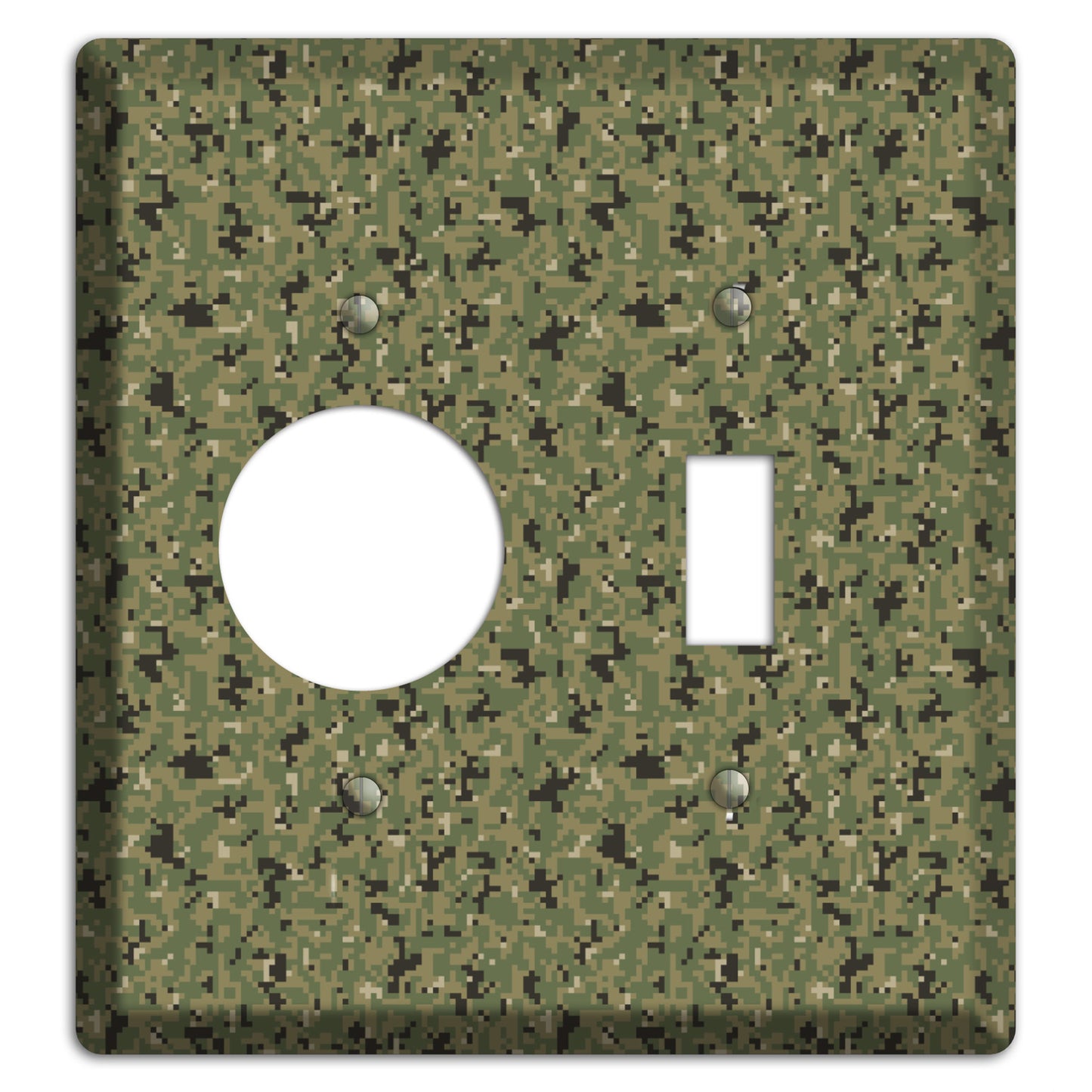 Tropinc Camo Receptacle / Toggle Wallplate