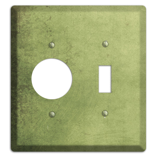 Green Smoke Vintage Grunge Receptacle / Toggle Wallplate