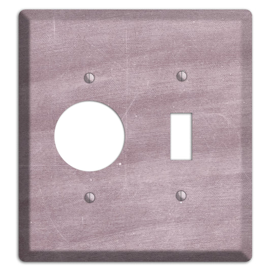 Chalk Light Maroon Receptacle / Toggle Wallplate