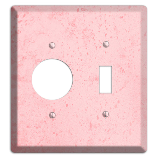 ShockingPpink Soft Coral Receptacle / Toggle Wallplate