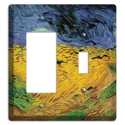 Vincent Van Gogh 6 Rocker / Toggle Wallplate