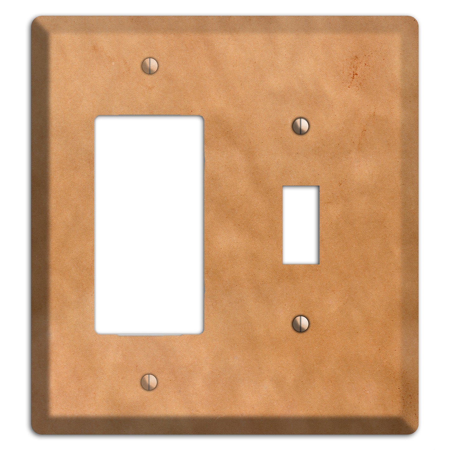 Aged Paper 9 Rocker / Toggle Wallplate