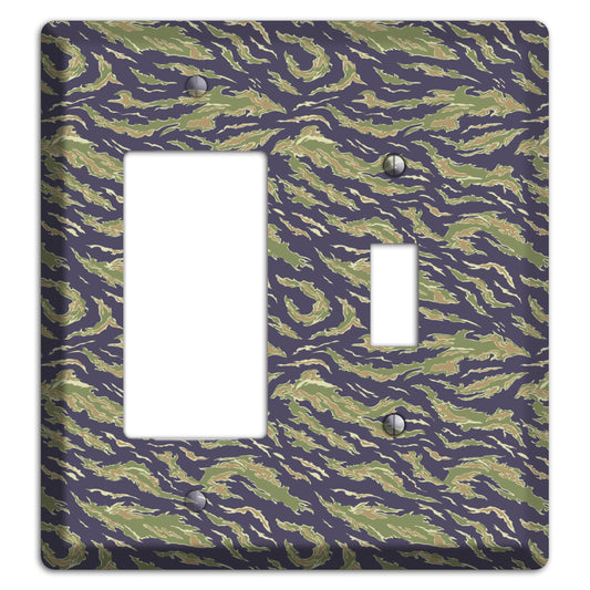 Vietnam Tiger 1 Camo Rocker / Toggle Wallplate