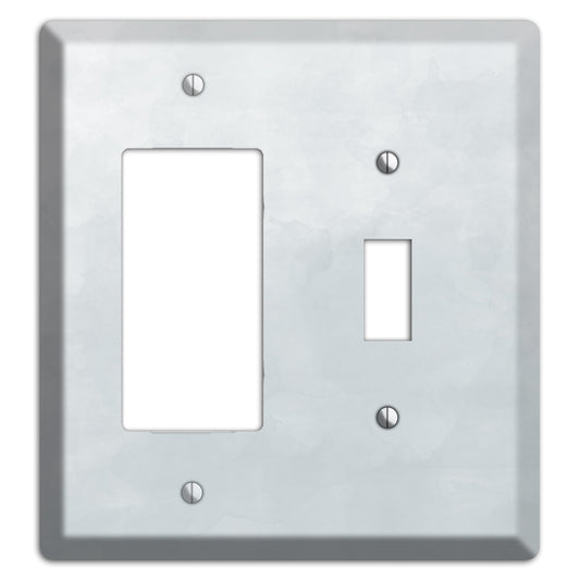 Gray Ombre Rocker / Toggle Wallplate