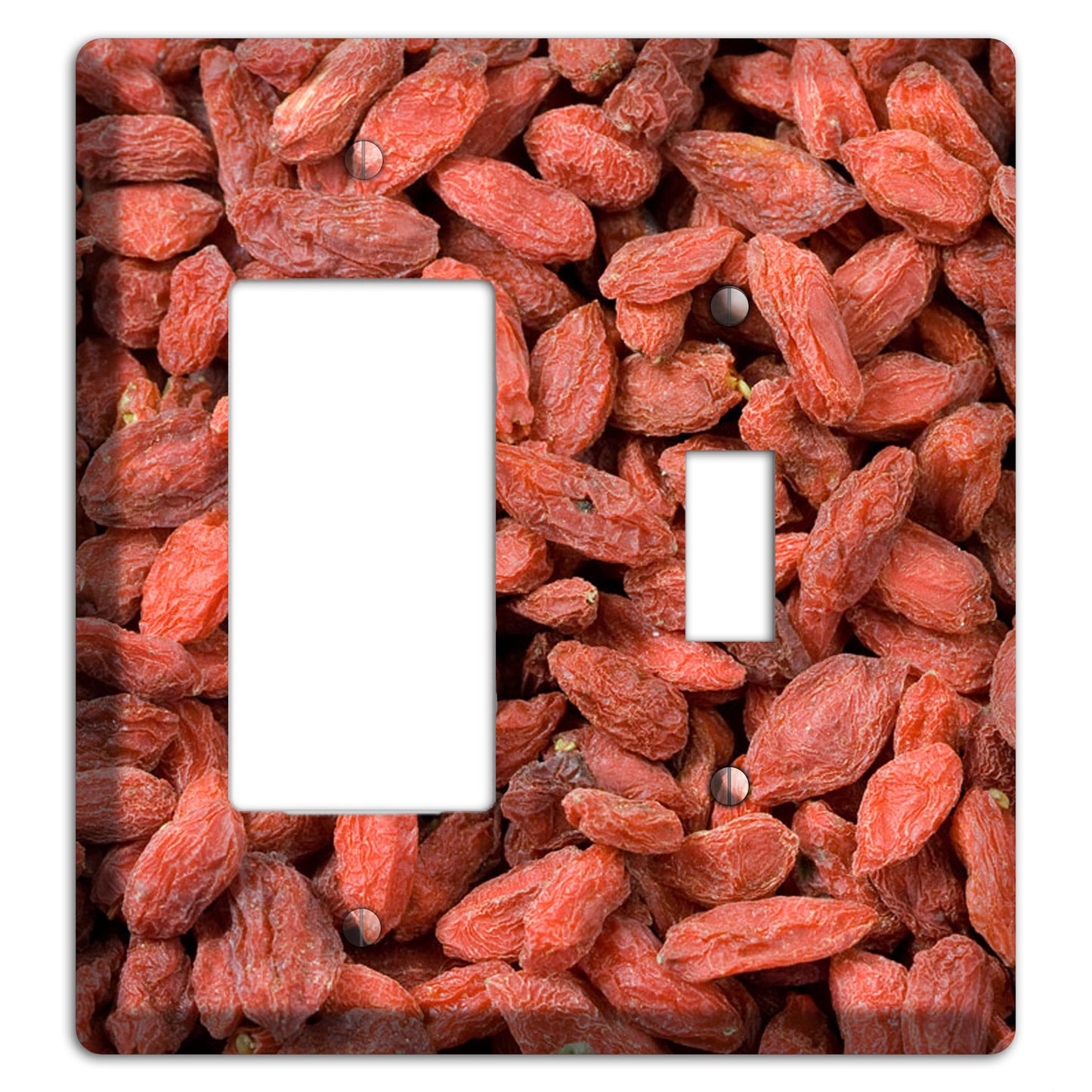 Goji Berries Rocker / Toggle Wallplate