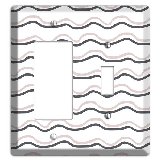 Abstract 30 Rocker / Toggle Wallplate