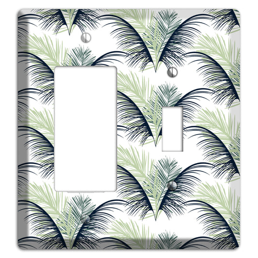 Leaves Style II Rocker / Toggle Wallplate