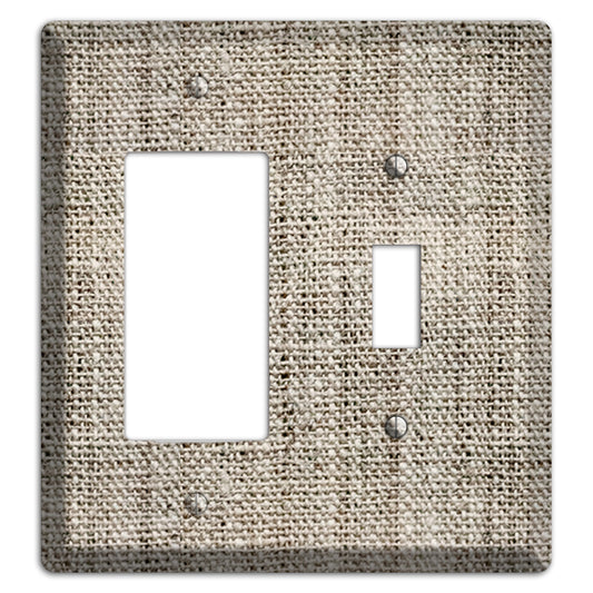 Niagara Burlap Rocker / Toggle Wallplate