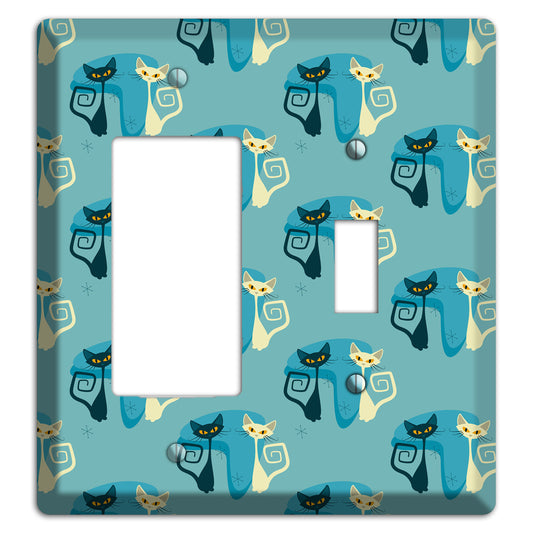 Adorable Kitties Rocker / Toggle Wallplate