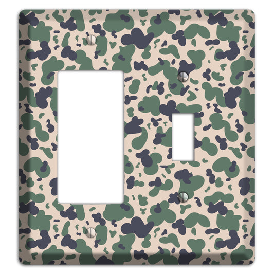 Afghanistan Blotch 2 Camo Rocker / Toggle Wallplate