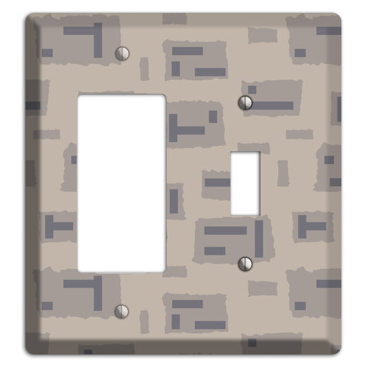 Urban Mout Camo Rocker / Toggle Wallplate