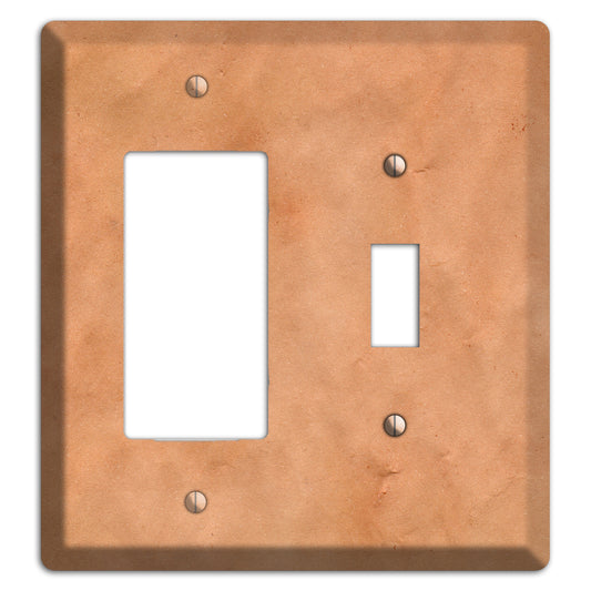 Aged Paper 11 Rocker / Toggle Wallplate