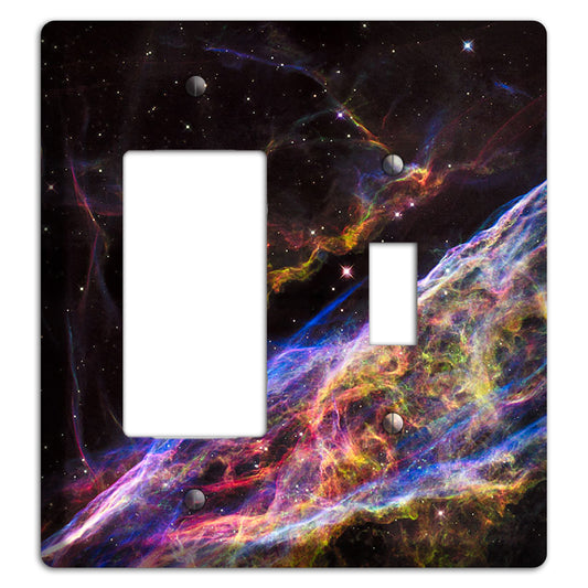 Veil Nebula Rocker / Toggle Wallplate