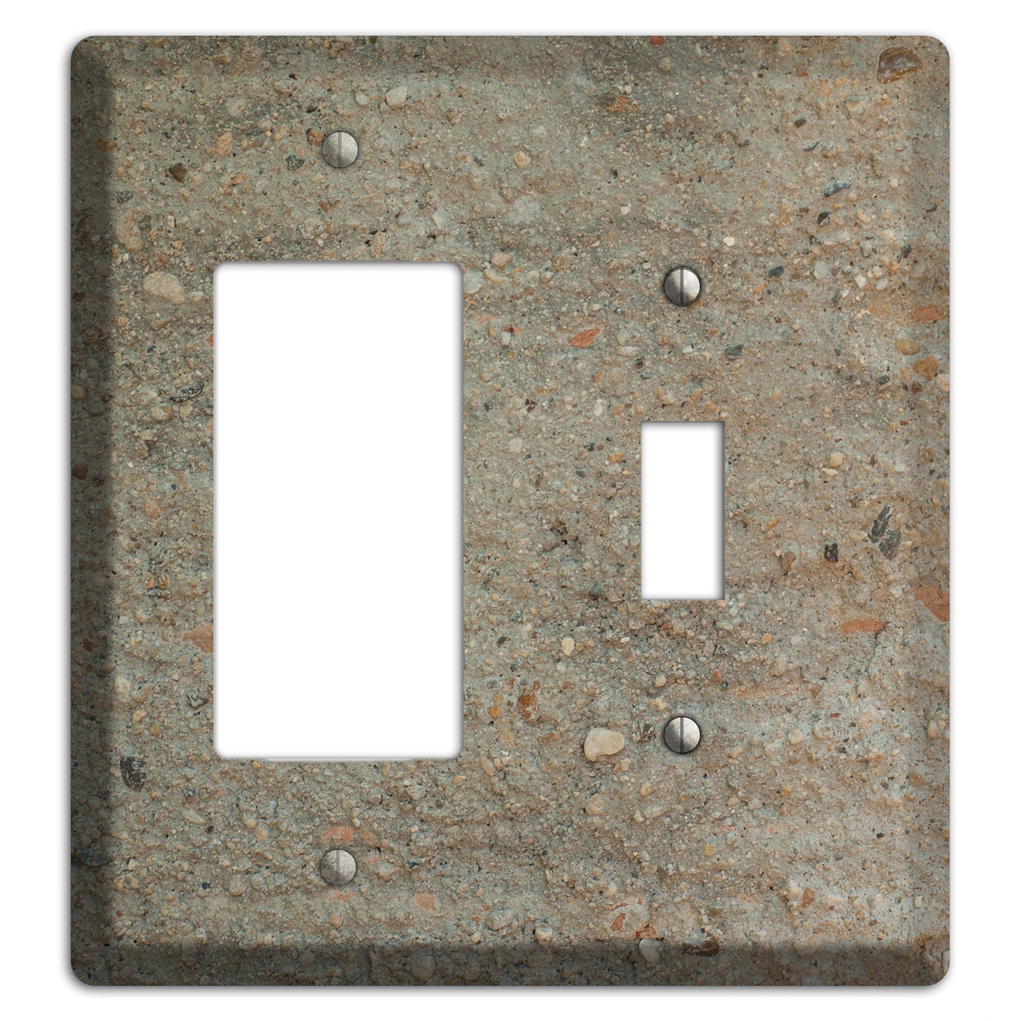 Plaster 1 Rocker / Toggle Wallplate