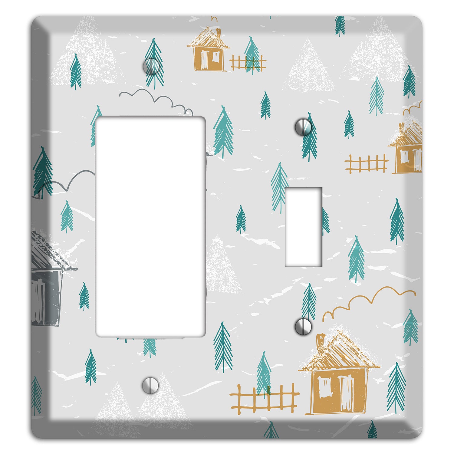 Wildlife Neighborhoods 2 Rocker / Toggle Wallplate