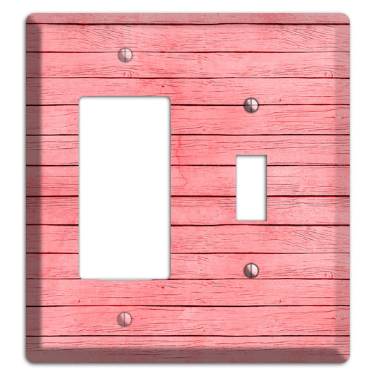 Sea Pink Soft Coral Rocker / Toggle Wallplate