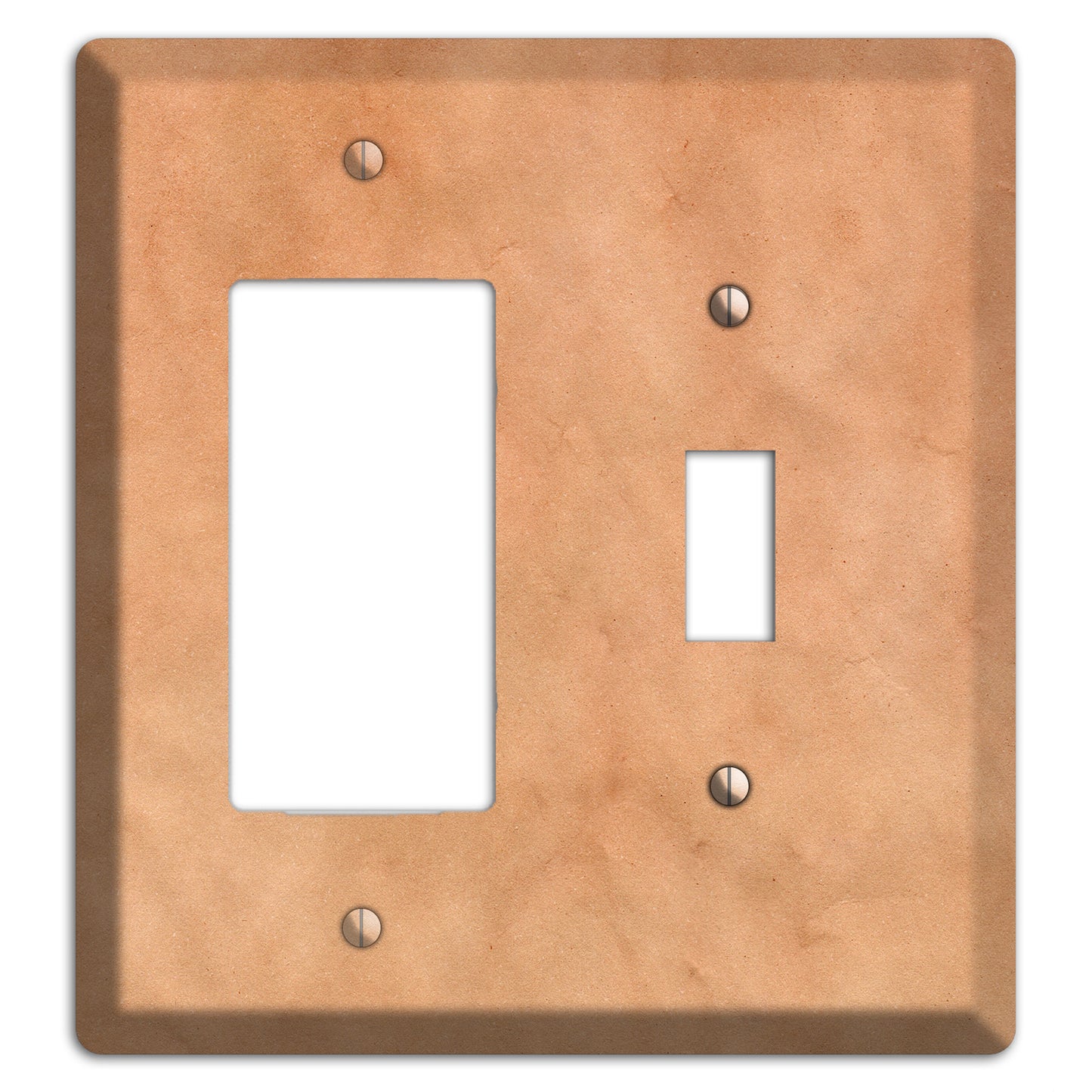 Aged Paper 12 Rocker / Toggle Wallplate