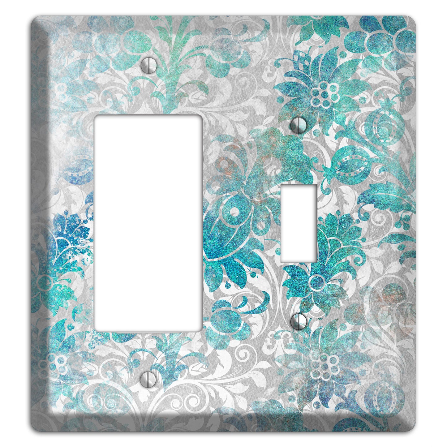 Gulf Stream Whimsical Damask Rocker / Toggle Wallplate