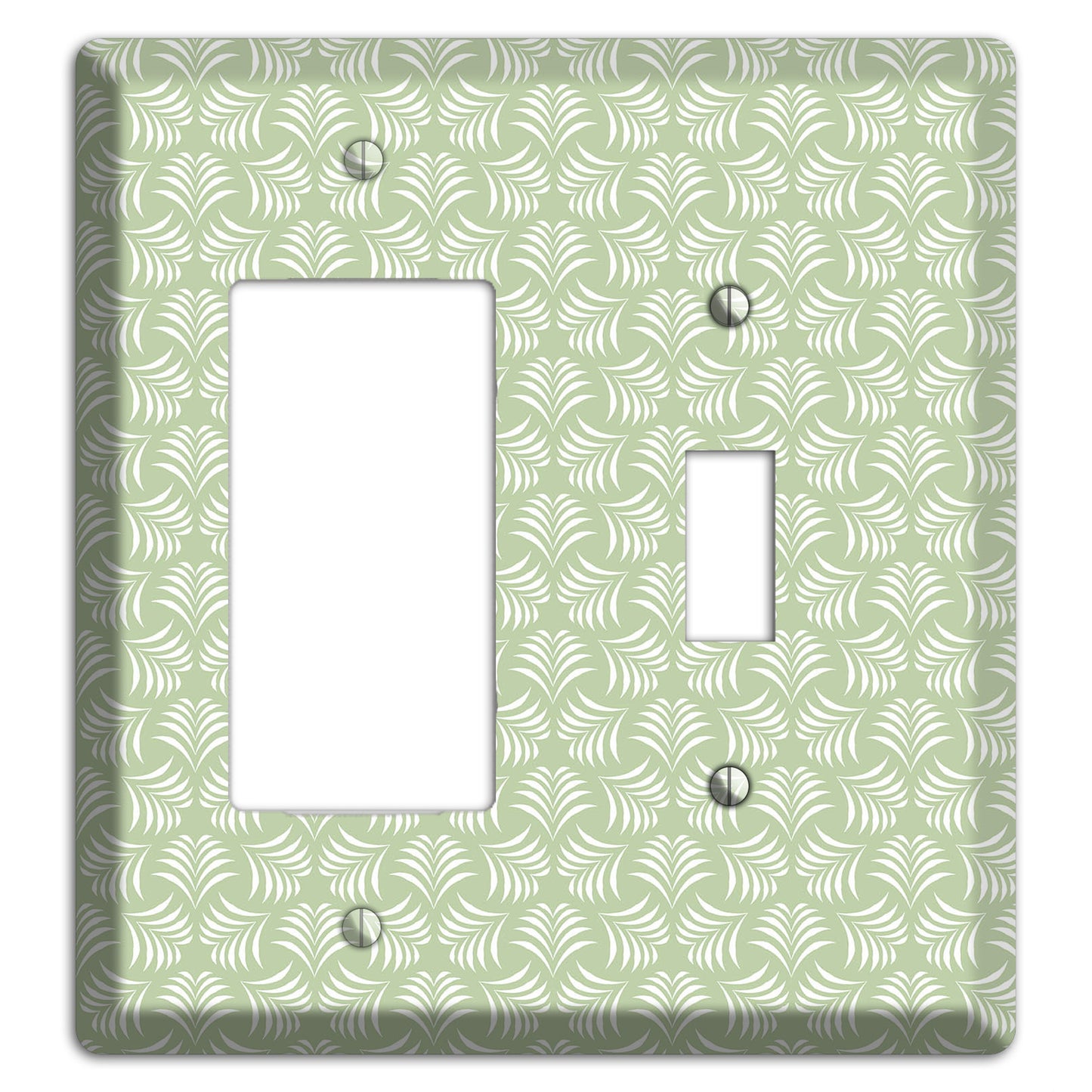 Leaves Style V Rocker / Toggle Wallplate