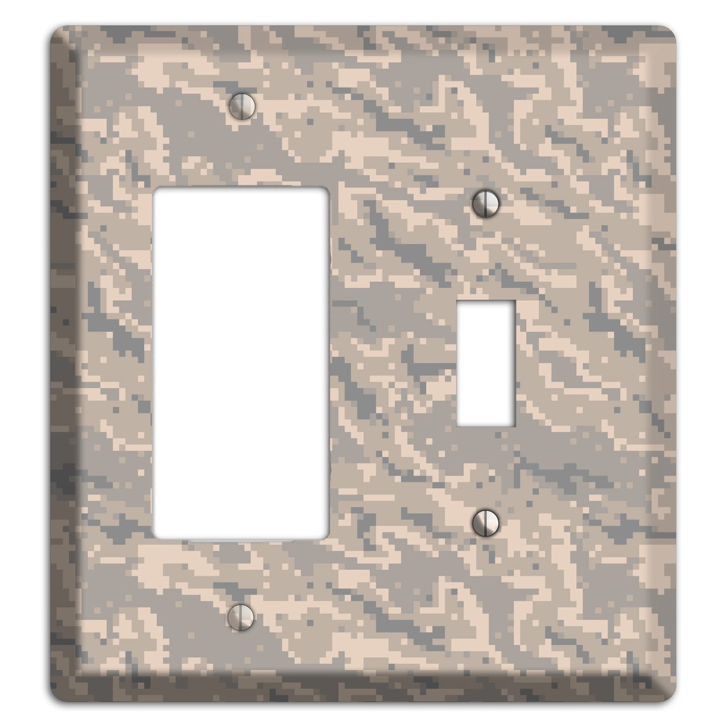 UCAF Tiger Stripe 1 Camo Rocker / Toggle Wallplate