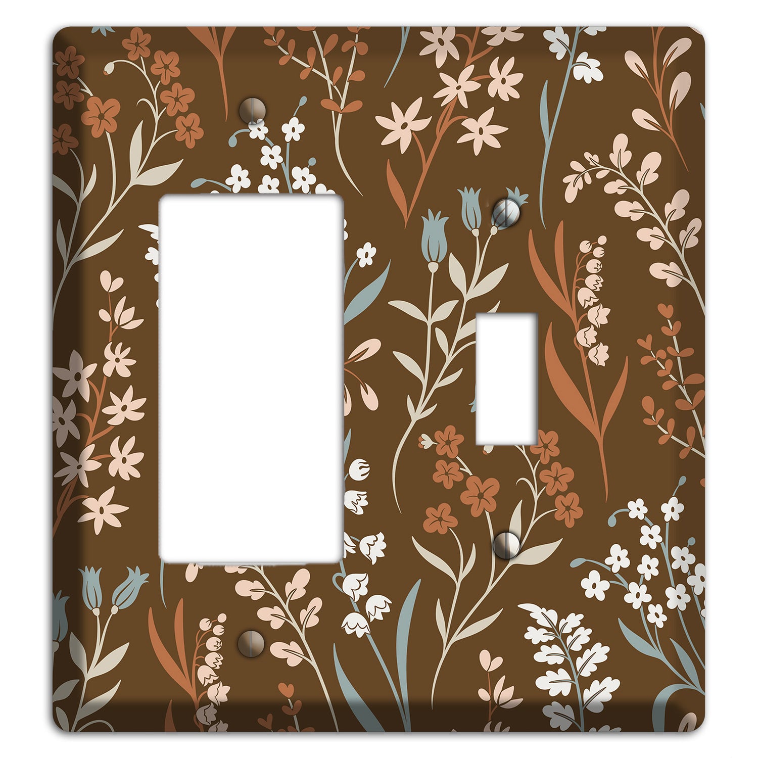 Fall Floral 1 Rocker / Toggle Wallplate