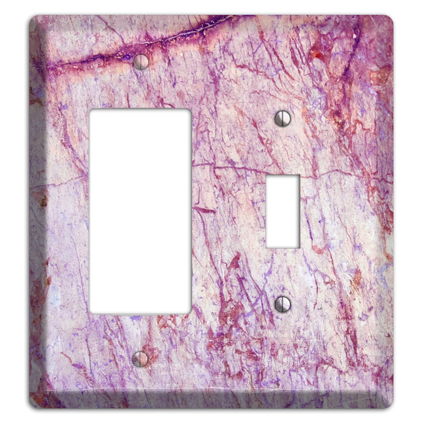 Maverick Marble Rocker / Toggle Wallplate