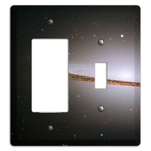 Sombrero Galaxy Rocker / Toggle Wallplate