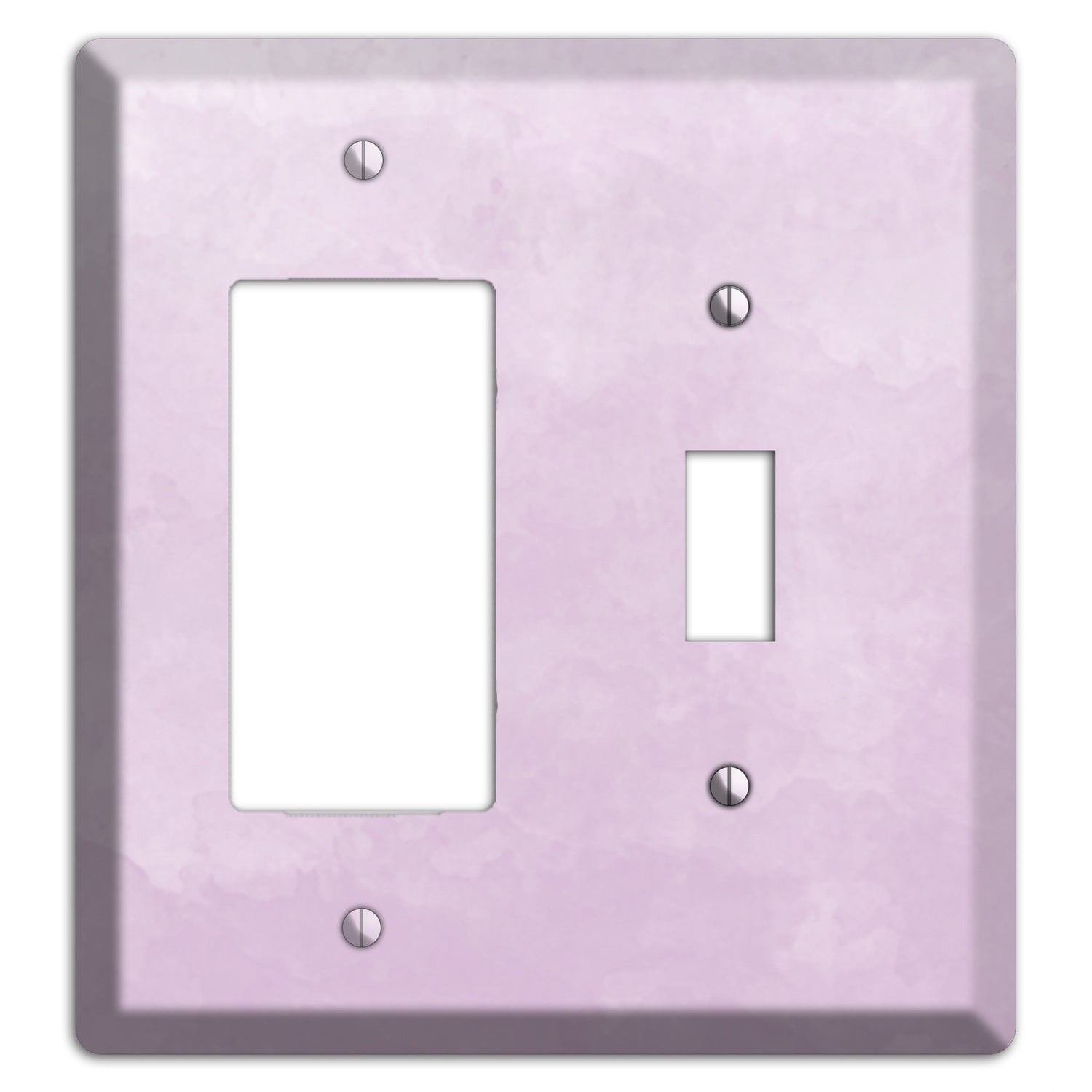 Lilac Ombre Rocker / Toggle Wallplate