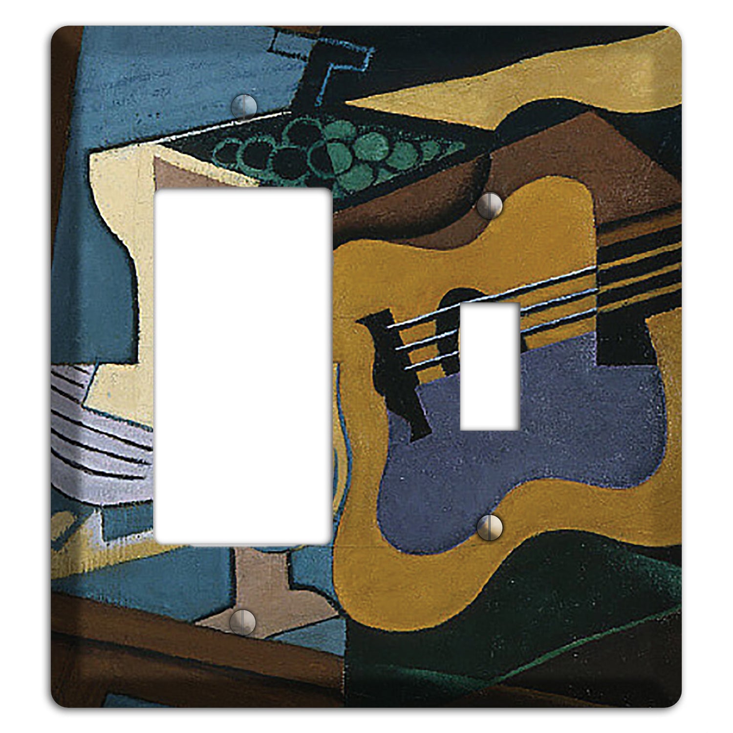 Juan Gris 3 Rocker / Toggle Wallplate