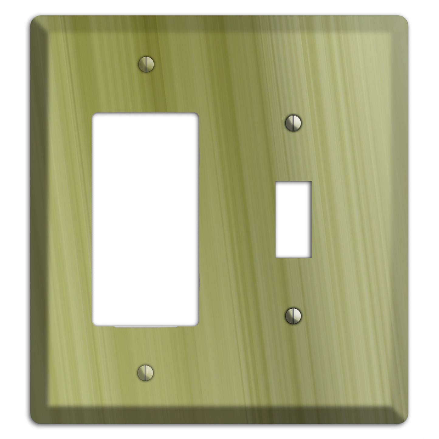 Olive Ray of Light Rocker / Toggle Wallplate