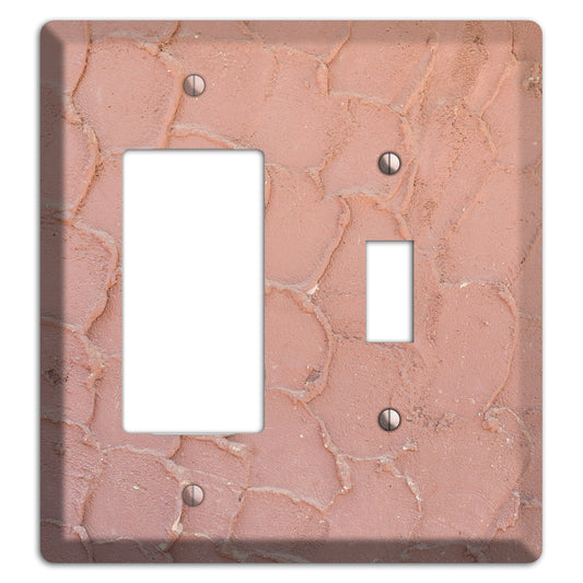 Plaster 4 Rocker / Toggle Wallplate