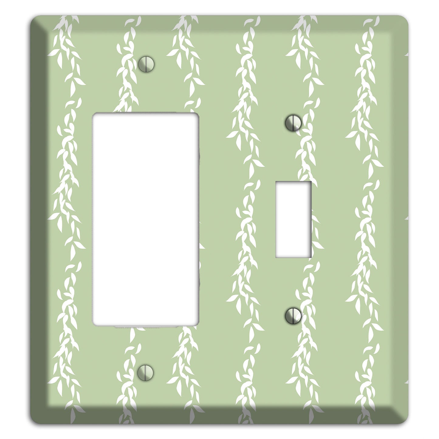 Leaves Style Z Rocker / Toggle Wallplate