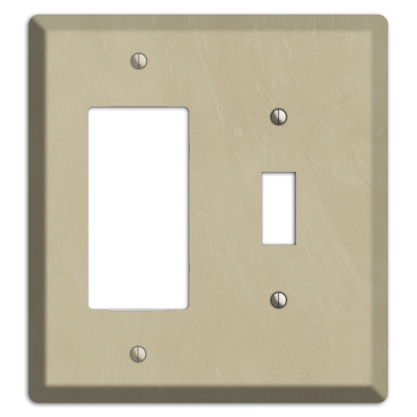 Chalk Beige Rocker / Toggle Wallplate