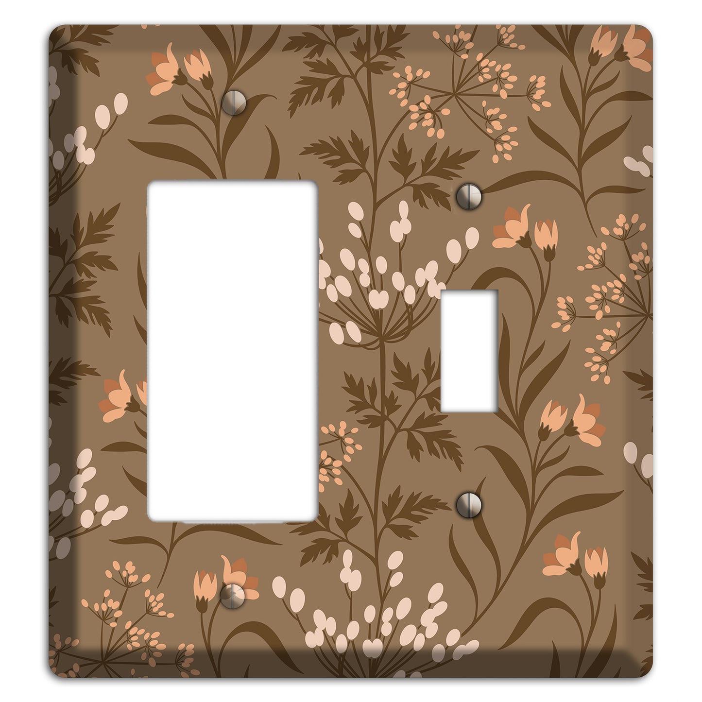 Fall Floral 2 Rocker / Toggle Wallplate