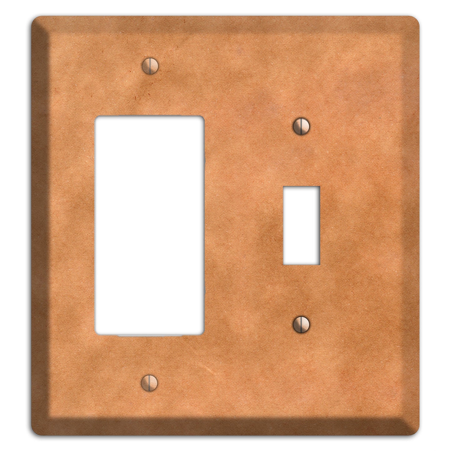 Aged Paper 8 Rocker / Toggle Wallplate