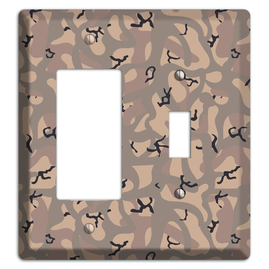 Urban Tracks Camo Rocker / Toggle Wallplate