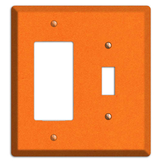 Pumpkin Kraft Rocker / Toggle Wallplate