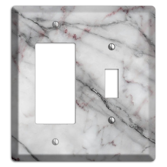 Scorpion Marble Rocker / Toggle Wallplate