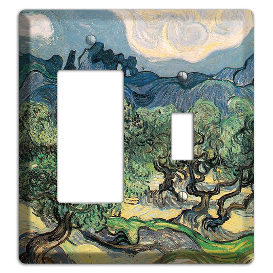 Vincent Van Gogh 5 Rocker / Toggle Wallplate