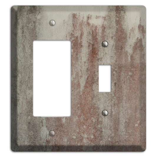 Old Concrete 13 Rocker / Toggle Wallplate