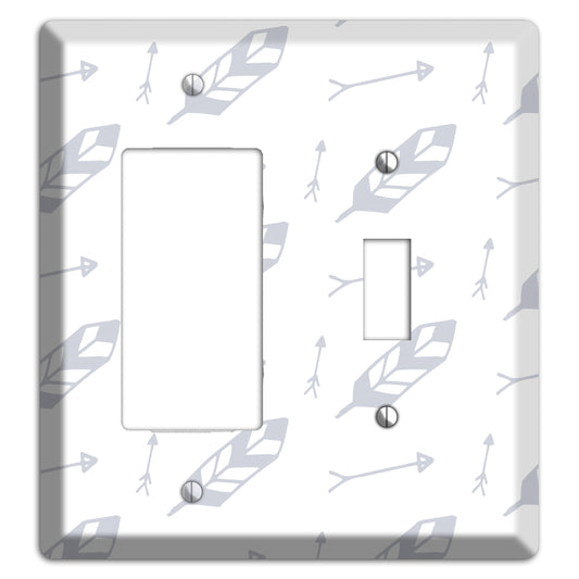 Abstract 22 Rocker / Toggle Wallplate