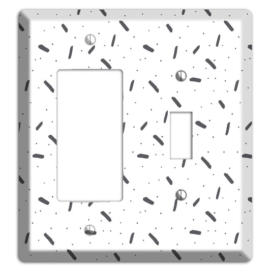 Abstract 13 Rocker / Toggle Wallplate