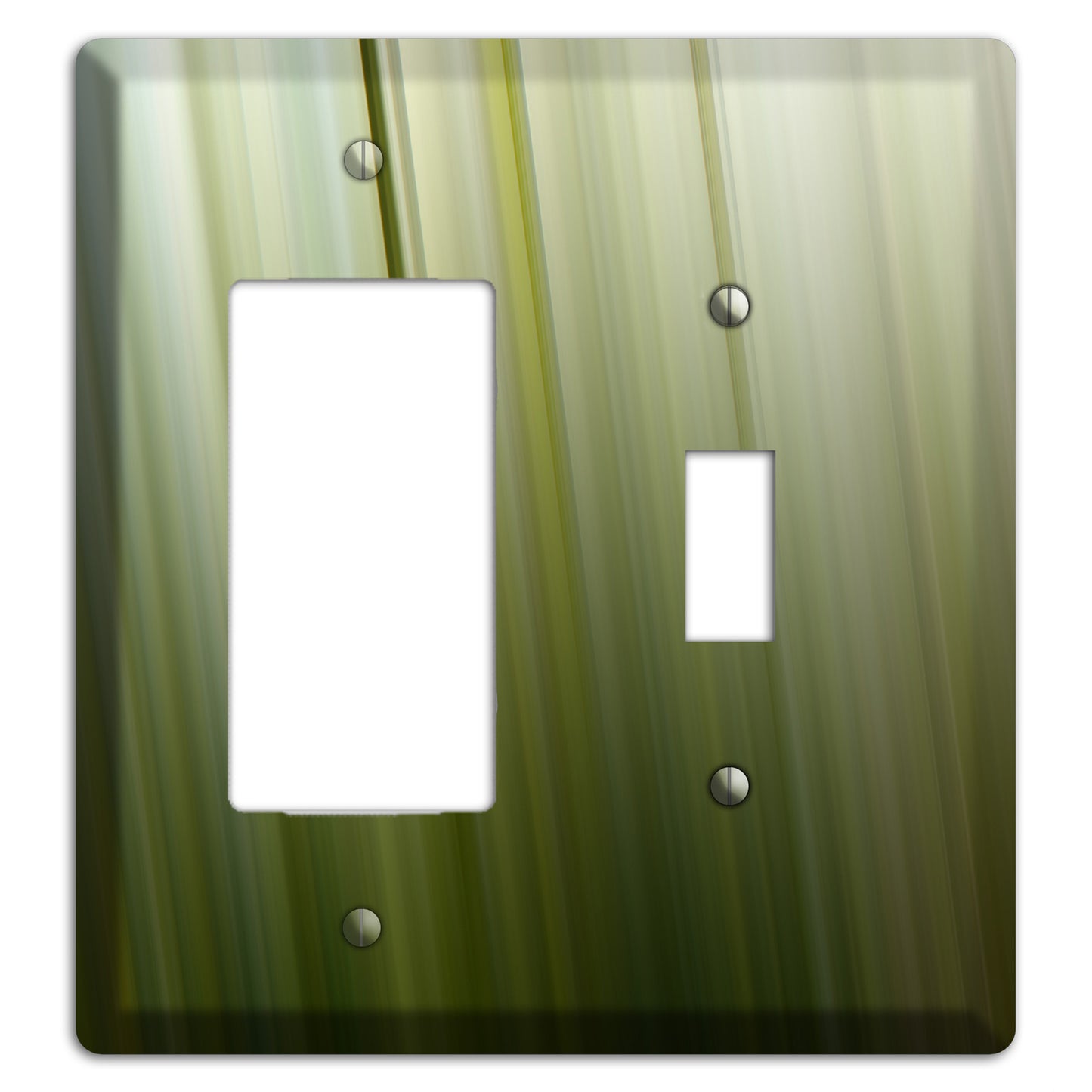 Olive Ray of Light 2 Rocker / Toggle Wallplate