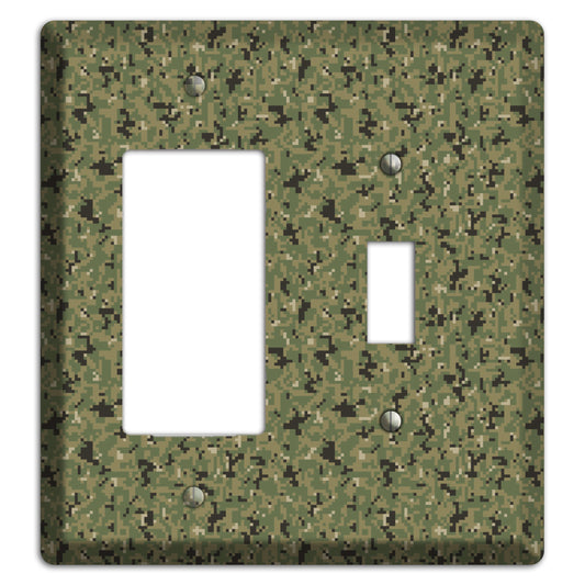 Tropinc Camo Rocker / Toggle Wallplate