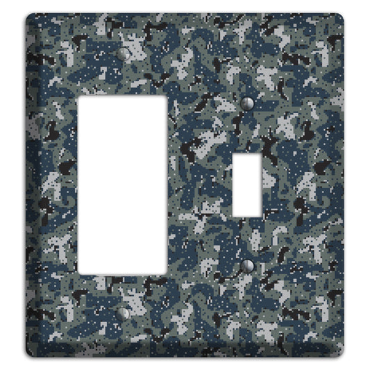 NWU 2007 Camo Rocker / Toggle Wallplate